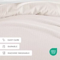 Casual Comfort Premium Ultra Soft Classic Pink Pattern Duvet Cover Set