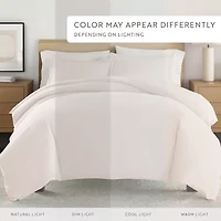 Casual Comfort Premium Ultra Soft Classic Pink Pattern Duvet Cover Set