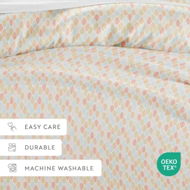 Casual Comfort Premium Ultra Soft Fall Foliage Duvet Cover Set