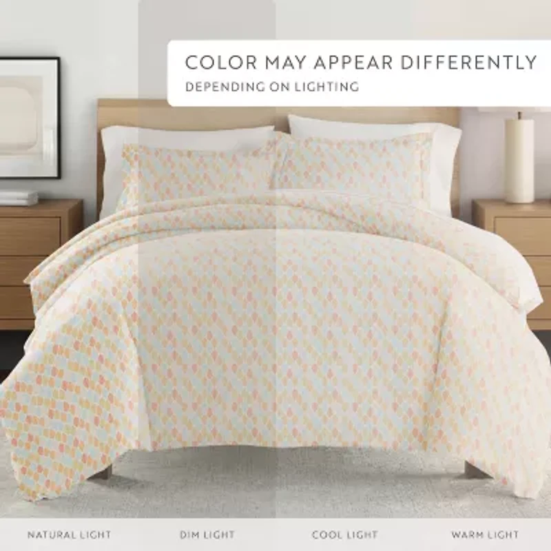 Casual Comfort Premium Ultra Soft Fall Foliage Duvet Cover Set