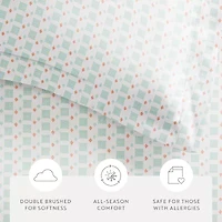 Casual Comfort Premium Ultra Soft Lights Duvet Cover Set