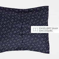 Casual Comfort Premium Ultra Soft Midnight Blossoms  Duvet Cover Set