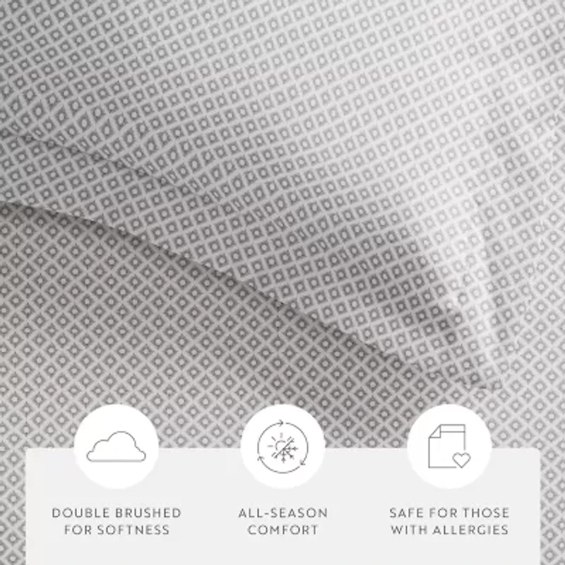 Casual Comfort Premium Ultra Soft Polaris Duvet Cover Set