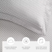 Casual Comfort Premium Ultra Soft Polaris Duvet Cover Set