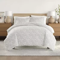 Casual Comfort Premium Ultra Soft Rose Gray Duvet Cover Set