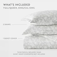 Casual Comfort Premium Ultra Soft Rose Gray Duvet Cover Set