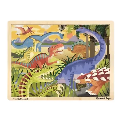 Melissa & Doug Dinosaur Jigsaw (24-Pc) 24-pc. Puzzle