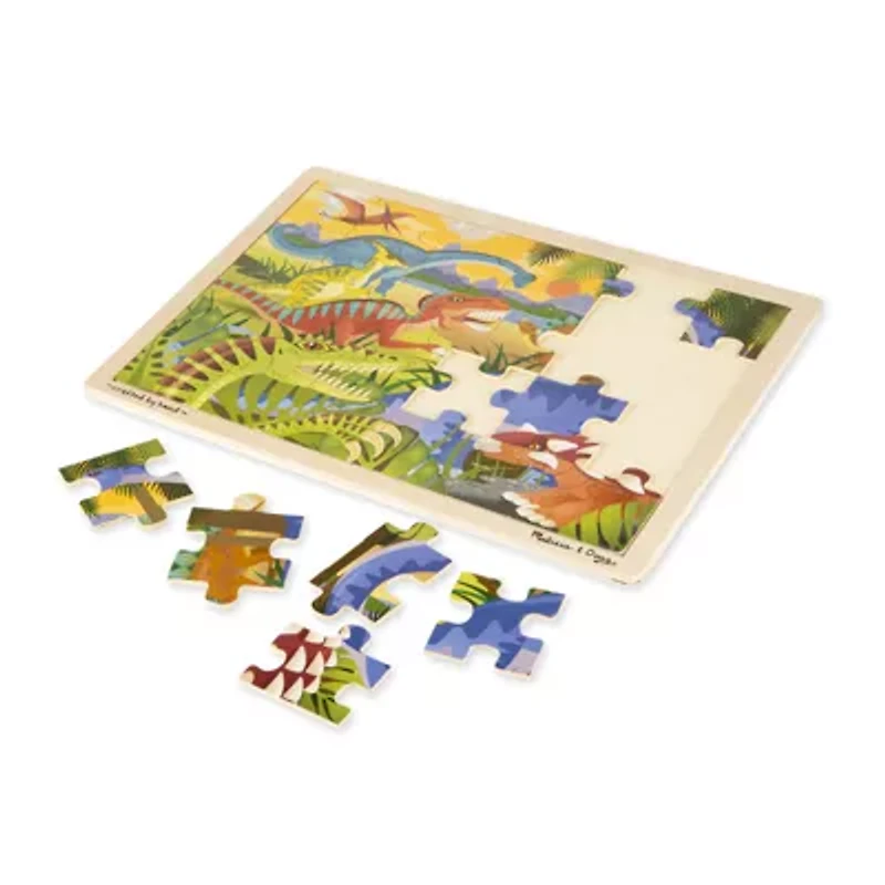 Melissa & Doug Dinosaur Jigsaw (24-Pc) 24-pc. Puzzle