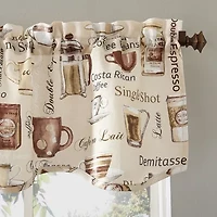 No 918 Berkley Kitchen Rod Pocket Scallop Valance