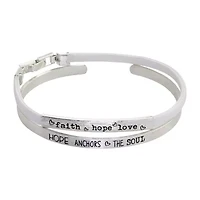 Sparkle Allure You & Me Womens 2-pc. Pure Silver Over Brass Bracelet Set