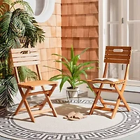 Blison Folding Chairs 2-pc. Lounge Chair