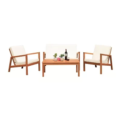 Safavieh Larence Patio Collection 4-pc. Conversation Set