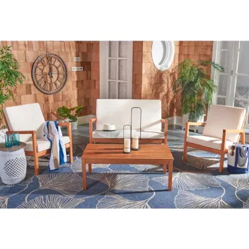Safavieh Larence Patio Collection 4-pc. Conversation Set