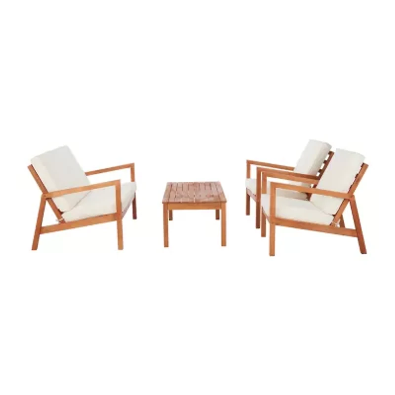 Safavieh Larence Patio Collection 4-pc. Conversation Set