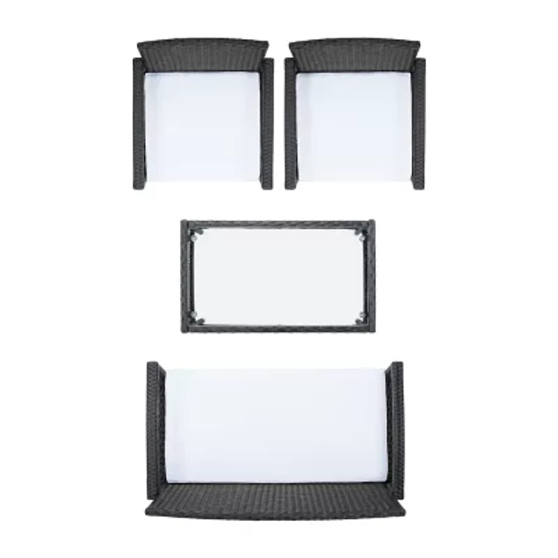 Bassey Patio 4-pc. Conversation Set