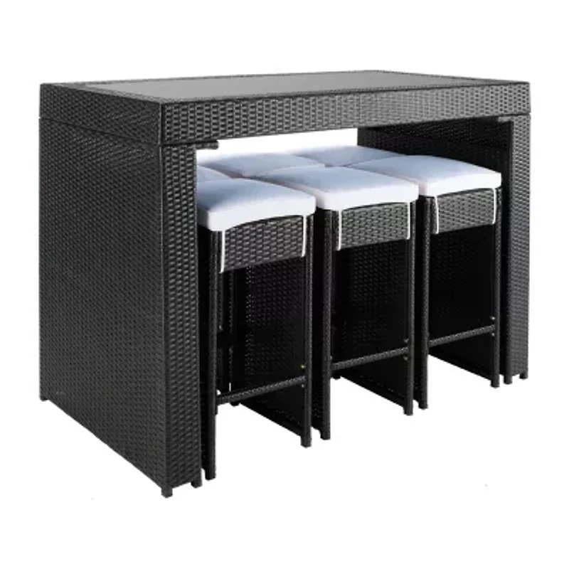 Horus Patio Collection 7-pc. Weather Resistant Rectangular Dining Set