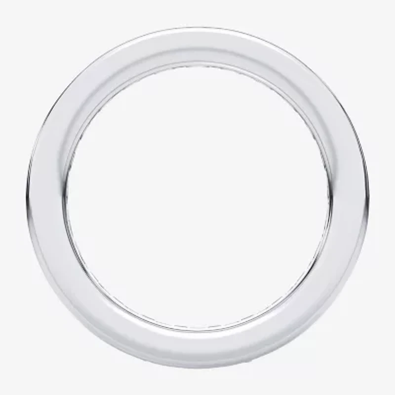 (H-I / Si1-Si2) Womens 3MM 2 CT. T.W. Lab Grown White Diamond 10K White Gold Eternity Wedding Band