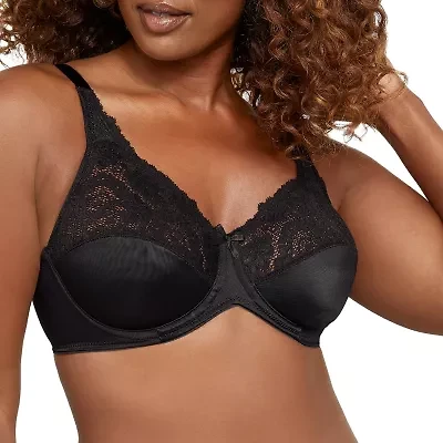 Bali Lilyette Comfort Lace Full Coverage Underwire Minimizer Bra Ly0428