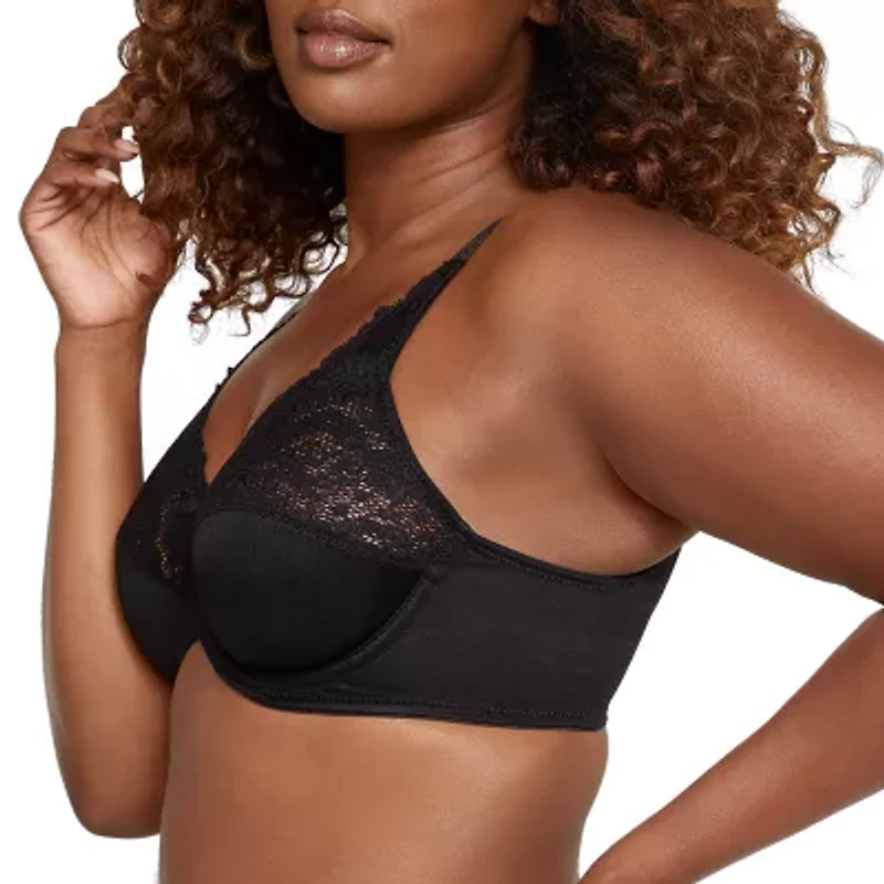 Bali Lilyette Comfort Lace Full Coverage Underwire Minimizer Bra Ly0428