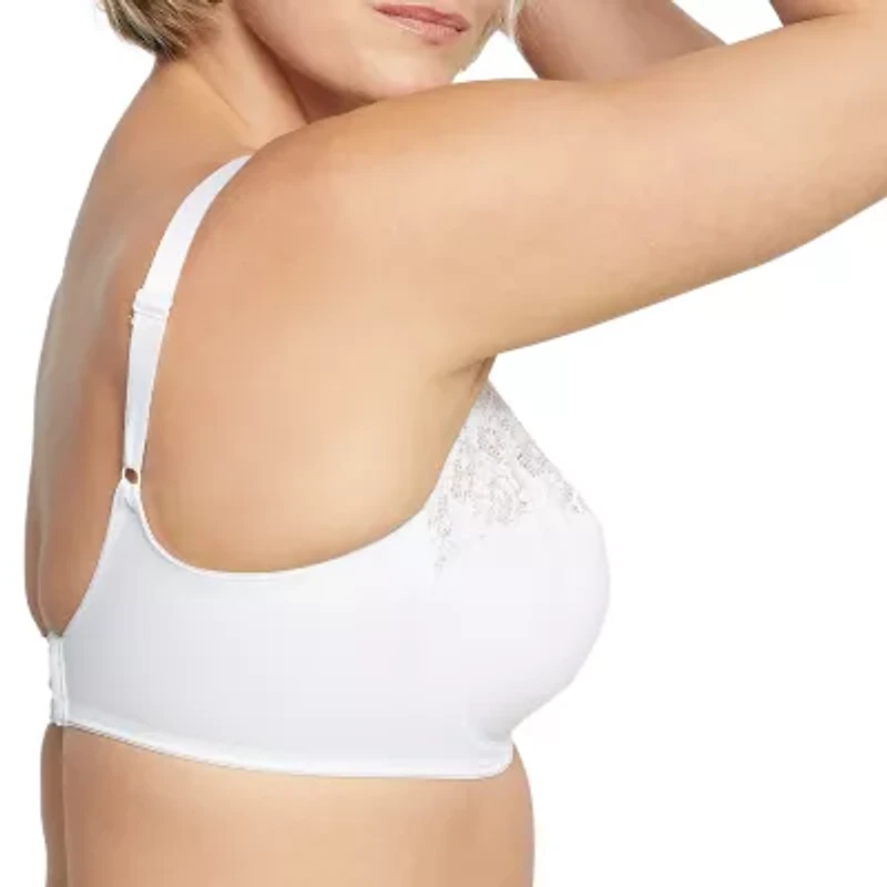 Bali Lilyette Comfort Lace Full Coverage Minimizer Underwire Bra Ly0428
