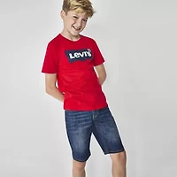 Levi's® Batwing Big Kid Boys Crew Neck Short Sleeve Regular Fit Graphic T-Shirt
