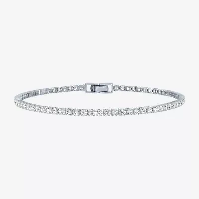 Diamond Addiction (G-H / Si2-I1) 2 1/2 CT. T.W. Lab Grown White Diamond 10K Gold 7.25 Inch Tennis Bracelet