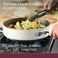 Anolon Achieve Hard Anodized 3-qt. Saute Pan with Lid