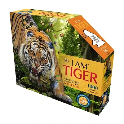 Madd Capp Tiger 1000 Piece Jigsaw Puzzle