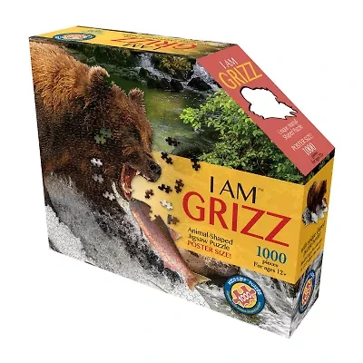 Madd Capp Grizz 1000 Piece Jigsaw 1000-pc. Puzzle