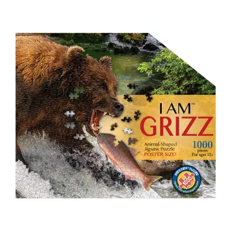Madd Capp Grizz 1000 Piece Jigsaw 1000-pc. Puzzle