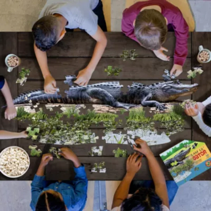 Madd Capp Lil' Gator 100 Piece Jigsaw Puzzle