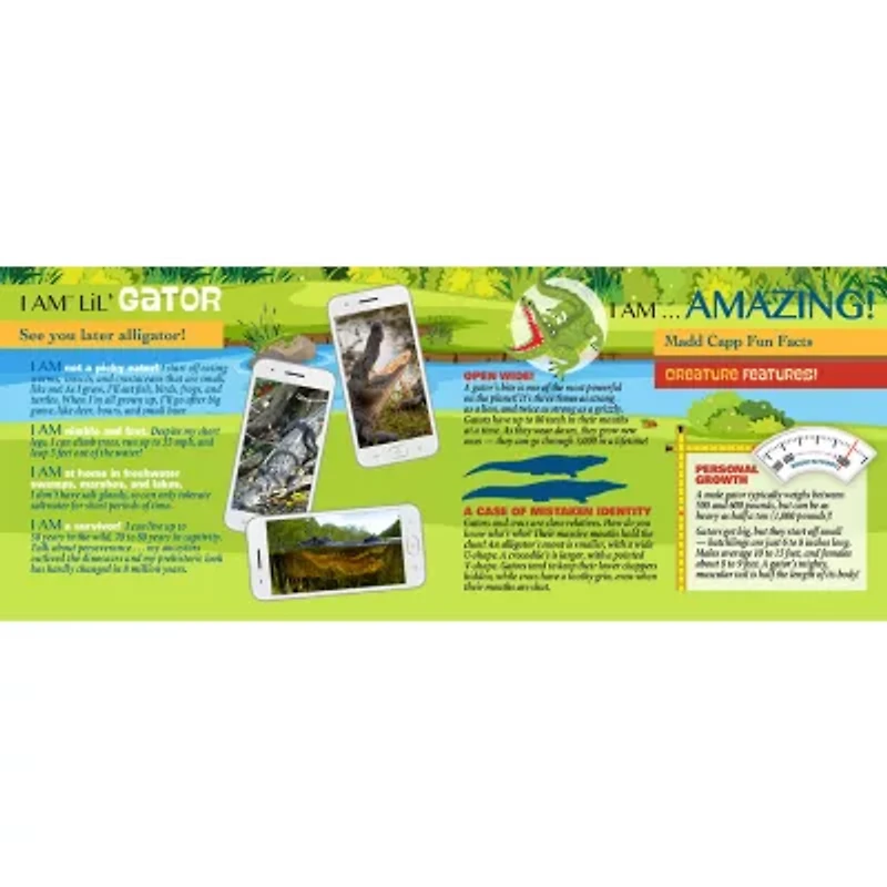 Madd Capp Lil' Gator 100 Piece Jigsaw Puzzle