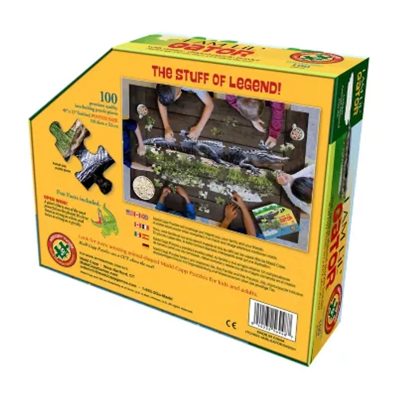 Madd Capp Lil' Gator 100 Piece Jigsaw Puzzle