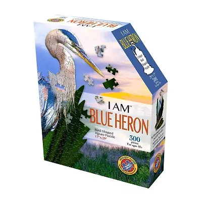 Madd Capp Blue Heron 300 Piece Jigsaw 300-pc. Puzzle