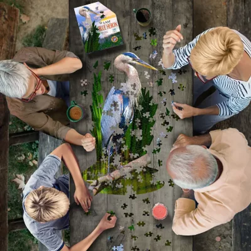 Madd Capp Blue Heron 300 Piece Jigsaw 300-pc. Puzzle