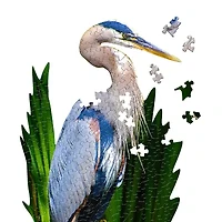Madd Capp Blue Heron 300 Piece Jigsaw 300-pc. Puzzle