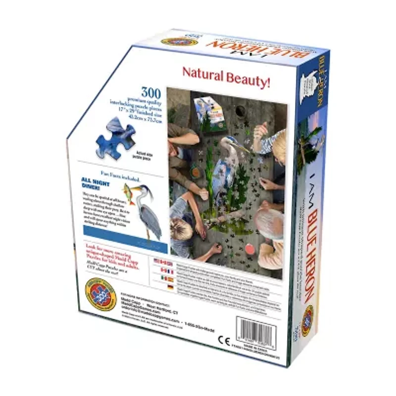 Madd Capp Blue Heron 300 Piece Jigsaw 300-pc. Puzzle