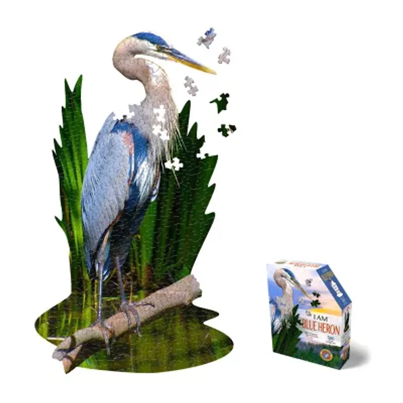 Madd Capp Blue Heron 300 Piece Jigsaw 300-pc. Puzzle