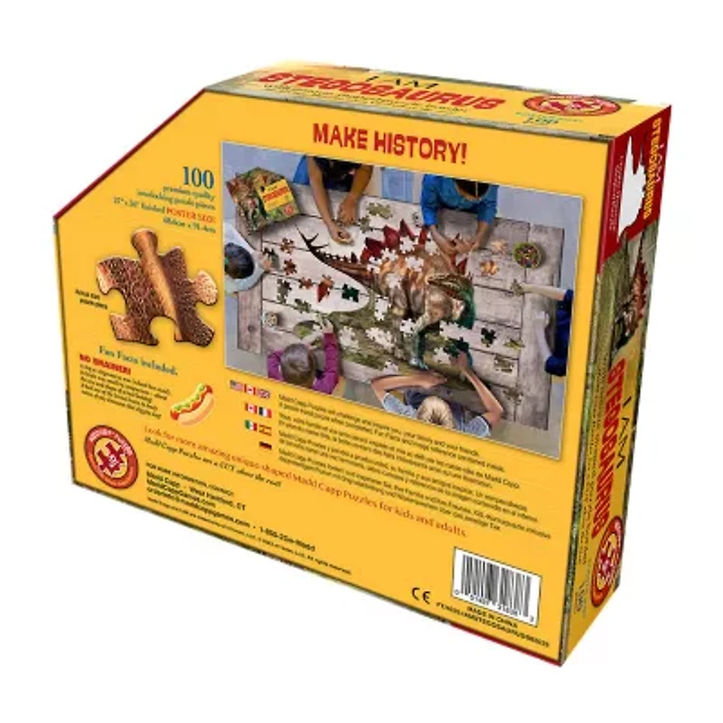 Madd Capp Stegosaurus 100 Piece Jigsaw Puzzle