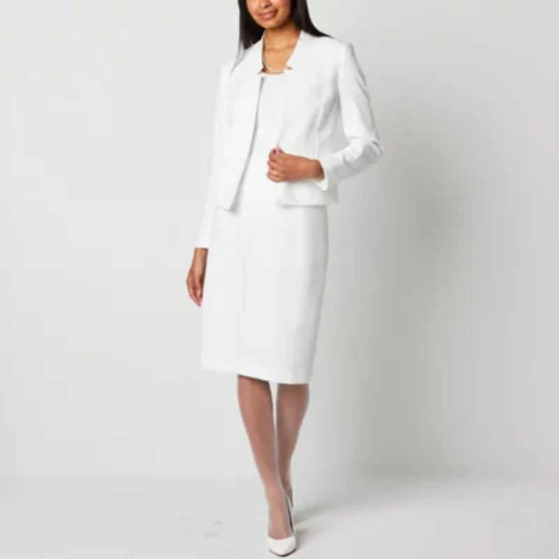 Black Label by Evan-Picone Womens Classic Fit Suit Jacket