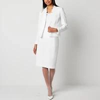 Black Label by Evan-Picone Womens Classic Fit Suit Jacket