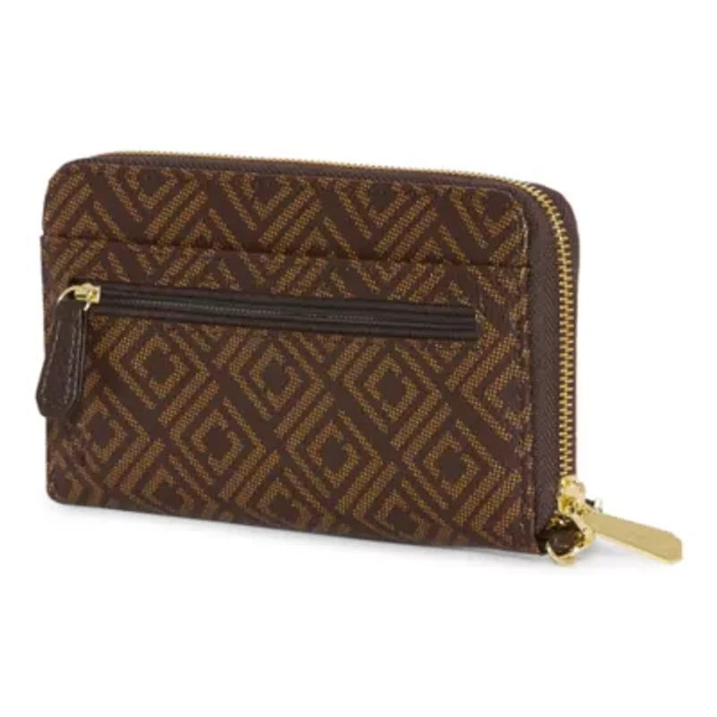 Liz Claiborne Erica Womens Zip Around Wallet