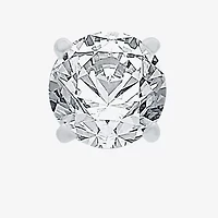 H-I / I1) Ever Star 1 CT. T.W. Lab Grown White Diamond 10K Gold 6.3mm Single Earring