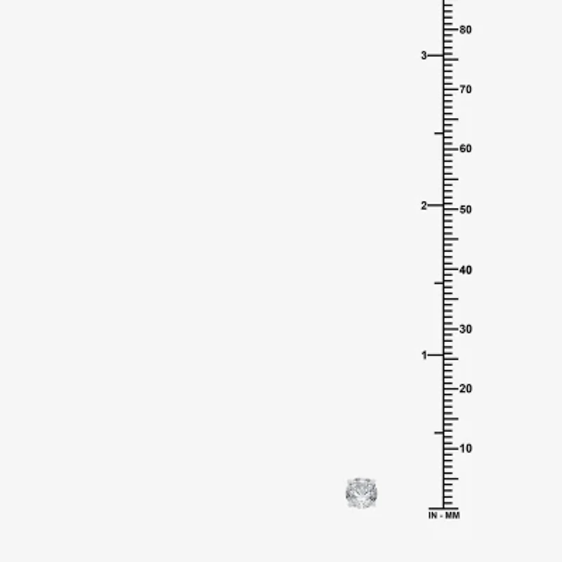 Classic Collection 1 CT. T.W. Natural White Diamond 10K or 14K Gold 6.3mm Single Earring