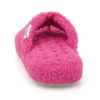 Isotoner Joey Soft Pile Thong Womens Round Slip-On Shoe