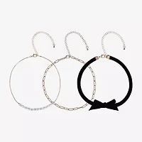 Arizona Womens Bow 12 Inch Choker Necklace