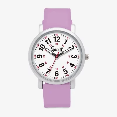 Speidel Medi Watch Unisex Adult Purple Strap Watch 60340020
