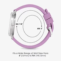 Speidel Medi Watch Unisex Adult Purple Strap Watch 60340020