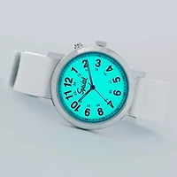 Speidel Medi Glow Unisex Adult White Strap Watch 60370006