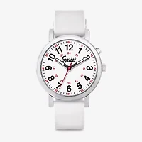 Speidel Medi Glow Unisex Adult White Strap Watch 60370006